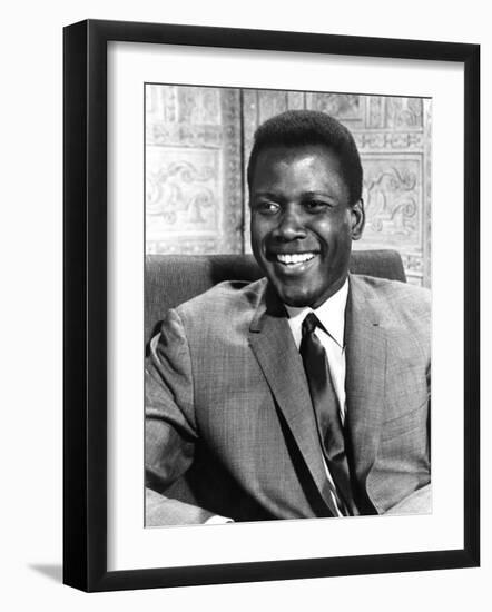 A Patch of Blue, Sidney Poitier, 1965-null-Framed Photo