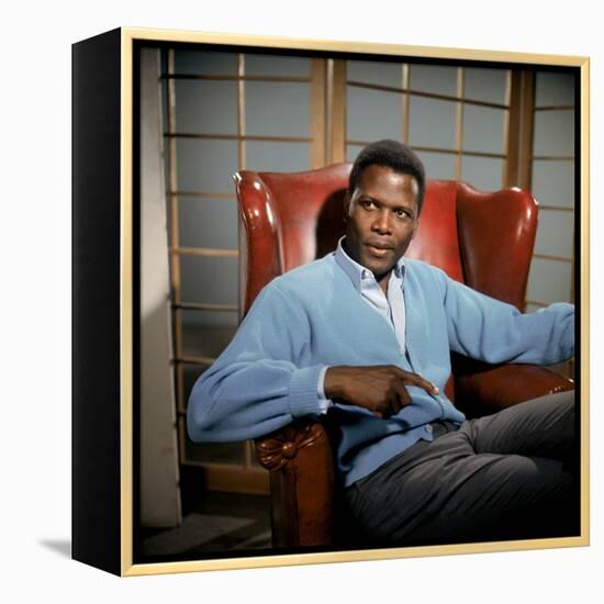 A Patch Of Blue, Sidney Poitier, 1965-null-Framed Stretched Canvas