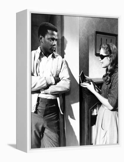 A Patch Of Blue, Sidney Poitier, Elizabeth Hartman, 1965-null-Framed Stretched Canvas