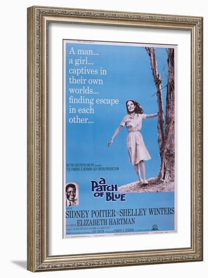 A Patch of Blue-null-Framed Art Print