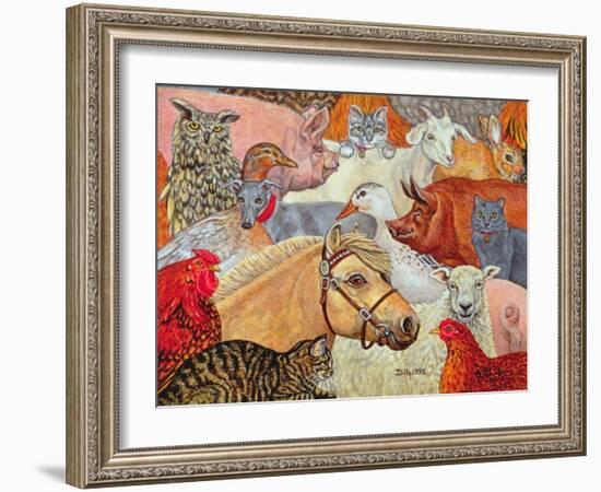 A Patchwork for Laura, 1993-Ditz-Framed Giclee Print