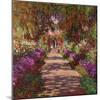 A Pathway in Monet's Garden, Giverny, 1902-Claude Monet-Mounted Premium Giclee Print