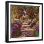 A Pathway in Monet's Garden, Giverny, 1902-Claude Monet-Framed Giclee Print