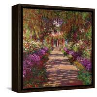 A Pathway in Monet's Garden, Giverny, 1902-Claude Monet-Framed Premier Image Canvas