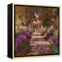 A Pathway in Monet's Garden, Giverny, 1902-Claude Monet-Framed Premier Image Canvas