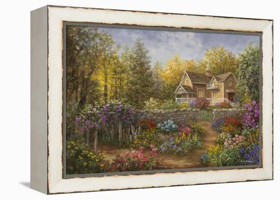 A Pathway of Color-Nicky Boehme-Framed Premier Image Canvas