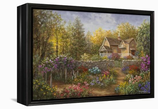A Pathway of Color-Nicky Boehme-Framed Premier Image Canvas