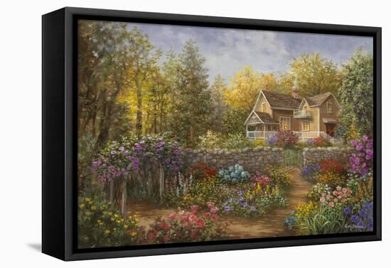 A Pathway of Color-Nicky Boehme-Framed Premier Image Canvas