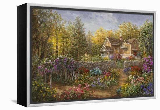 A Pathway of Color-Nicky Boehme-Framed Premier Image Canvas