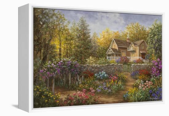 A Pathway of Color-Nicky Boehme-Framed Premier Image Canvas