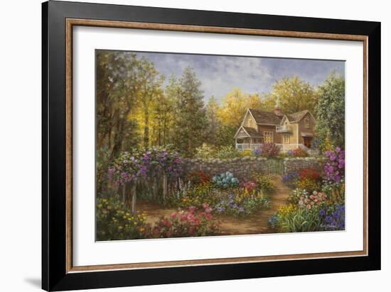 A Pathway of Color-Nicky Boehme-Framed Giclee Print