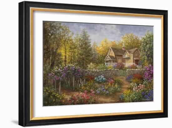 A Pathway of Color-Nicky Boehme-Framed Giclee Print