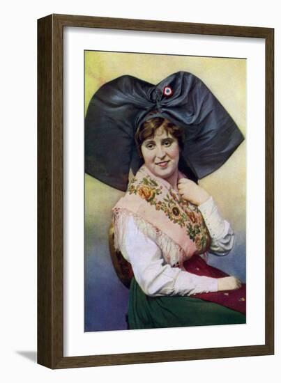 A Patriot from Alsace and Lorraine, C1922-Crete-Framed Giclee Print