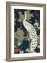 A Peacock, Pine and Peony-Jakuchu Ito-Framed Giclee Print