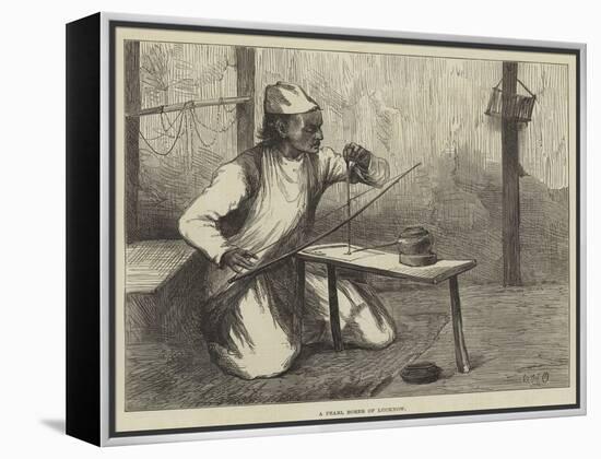 A Pearl Borer of Lucknow-William Heysham Overend-Framed Premier Image Canvas