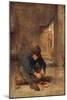 A Peasant eating Mussels in an Interior-Adraen Brouwer-Mounted Giclee Print