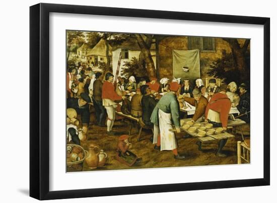 A Peasant Wedding Feast-null-Framed Giclee Print