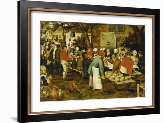 A Peasant Wedding Feast-null-Framed Giclee Print