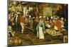 A Peasant Wedding Feast-null-Mounted Giclee Print