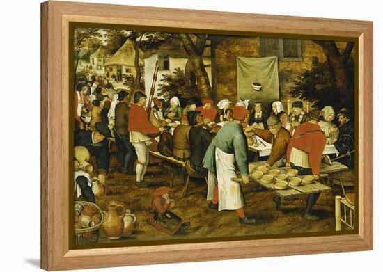 A Peasant Wedding Feast-null-Framed Premier Image Canvas