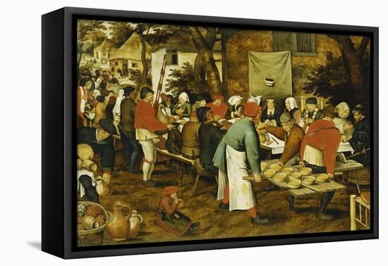 A Peasant Wedding Feast-null-Framed Premier Image Canvas