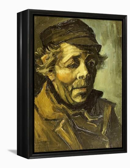 A Peasants Head (A Study for the Potato Eaters), c.1885-Vincent van Gogh-Framed Premier Image Canvas