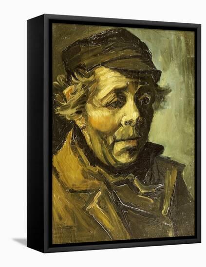 A Peasants Head (A Study for the Potato Eaters), c.1885-Vincent van Gogh-Framed Premier Image Canvas