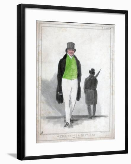 A Peel-Er and a Re-Pealer, 1833-A Ducotes-Framed Giclee Print