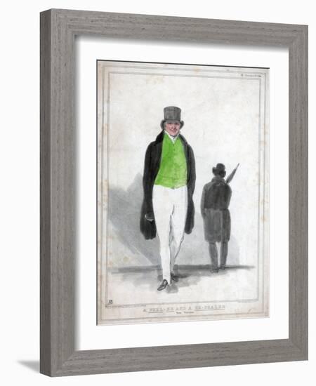 A Peel-Er and a Re-Pealer, 1833-A Ducotes-Framed Giclee Print