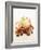 A Peeled Apple on Cinnamon Sticks-Marc O^ Finley-Framed Photographic Print