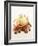 A Peeled Apple on Cinnamon Sticks-Marc O^ Finley-Framed Photographic Print