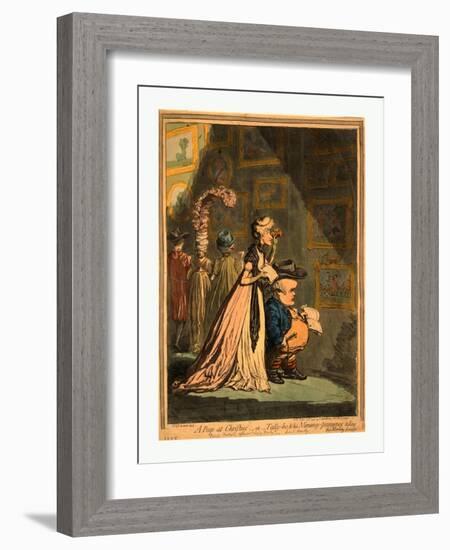 A Peep at Christies or Tally Ho-null-Framed Giclee Print