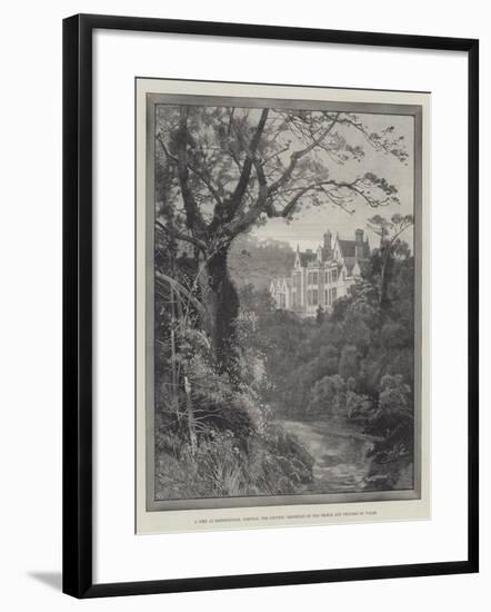 A Peep at Sandringham, Norfolk, the Country Residence of the Prince and Princess of Wales-Charles Auguste Loye-Framed Giclee Print