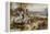 A Peep at the Hounds: 'Here They Come'-Myles Birket Foster-Framed Premier Image Canvas