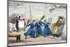 A Peep into the Blue Coat School!!!!!!!!!, 1815-George Cruikshank-Mounted Giclee Print
