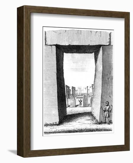 A Peep into the Sanctum Sanctorium, 1724-Haynes King-Framed Giclee Print