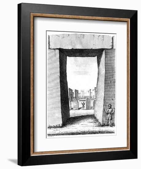 A Peep into the Sanctum Sanctorium, 1724-Haynes King-Framed Giclee Print