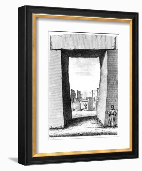 A Peep into the Sanctum Sanctorium, 1724-Haynes King-Framed Giclee Print