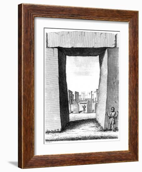 A Peep into the Sanctum Sanctorium, 1724-Haynes King-Framed Giclee Print