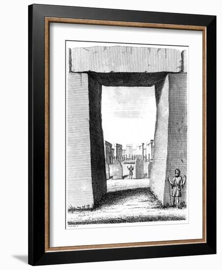 A Peep into the Sanctum Sanctorium, 1724-Haynes King-Framed Giclee Print