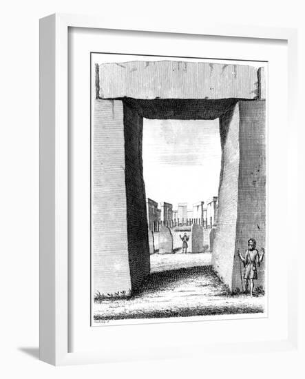 A Peep into the Sanctum Sanctorium, 1724-Haynes King-Framed Giclee Print