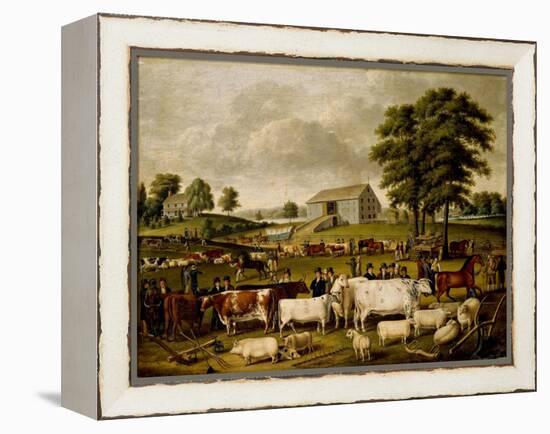 A Pennsylvania Country Fair-John Archibald Woodside-Framed Premier Image Canvas