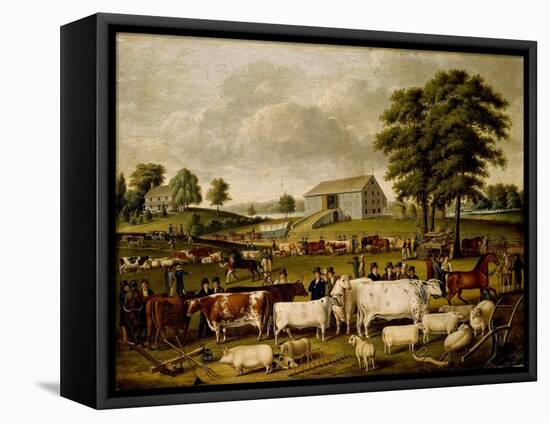 A Pennsylvania Country Fair-John Archibald Woodside-Framed Premier Image Canvas