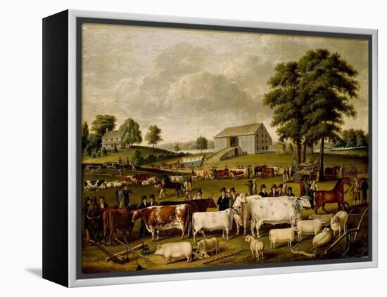 A Pennsylvania Country Fair-John Archibald Woodside-Framed Premier Image Canvas