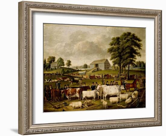 A Pennsylvania Country Fair-John Archibald Woodside-Framed Giclee Print