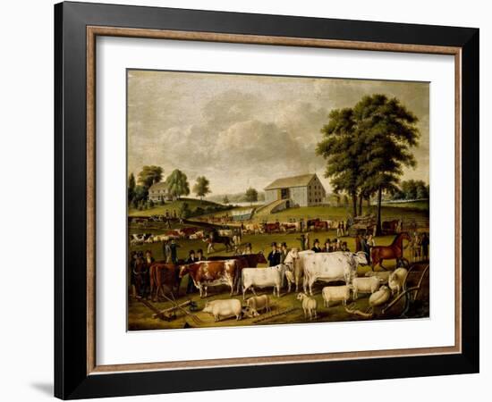 A Pennsylvania Country Fair-John Archibald Woodside-Framed Giclee Print