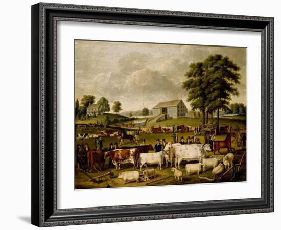 A Pennsylvania Country Fair-John Archibald Woodside-Framed Giclee Print