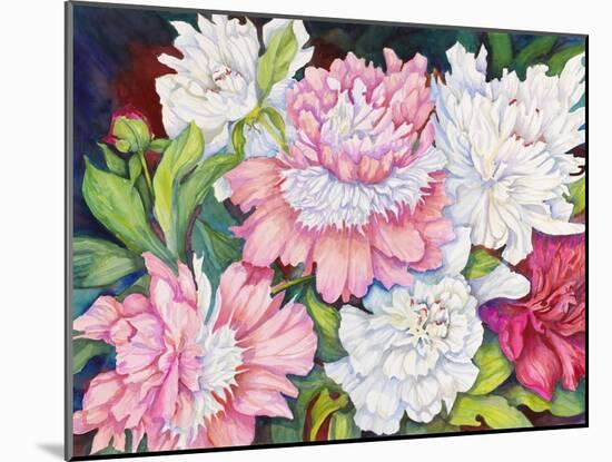 A Peony Cluster-Joanne Porter-Mounted Giclee Print