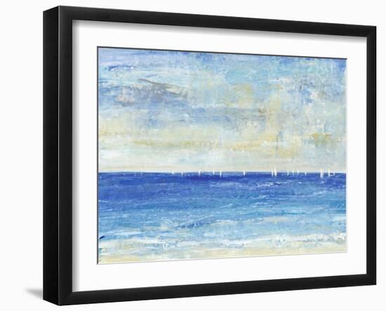 A Perfect Day to Sail I-Tim OToole-Framed Art Print