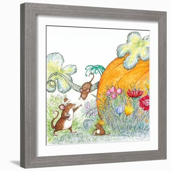 A Perfect House - Turtle-Marsha Winborn-Framed Giclee Print